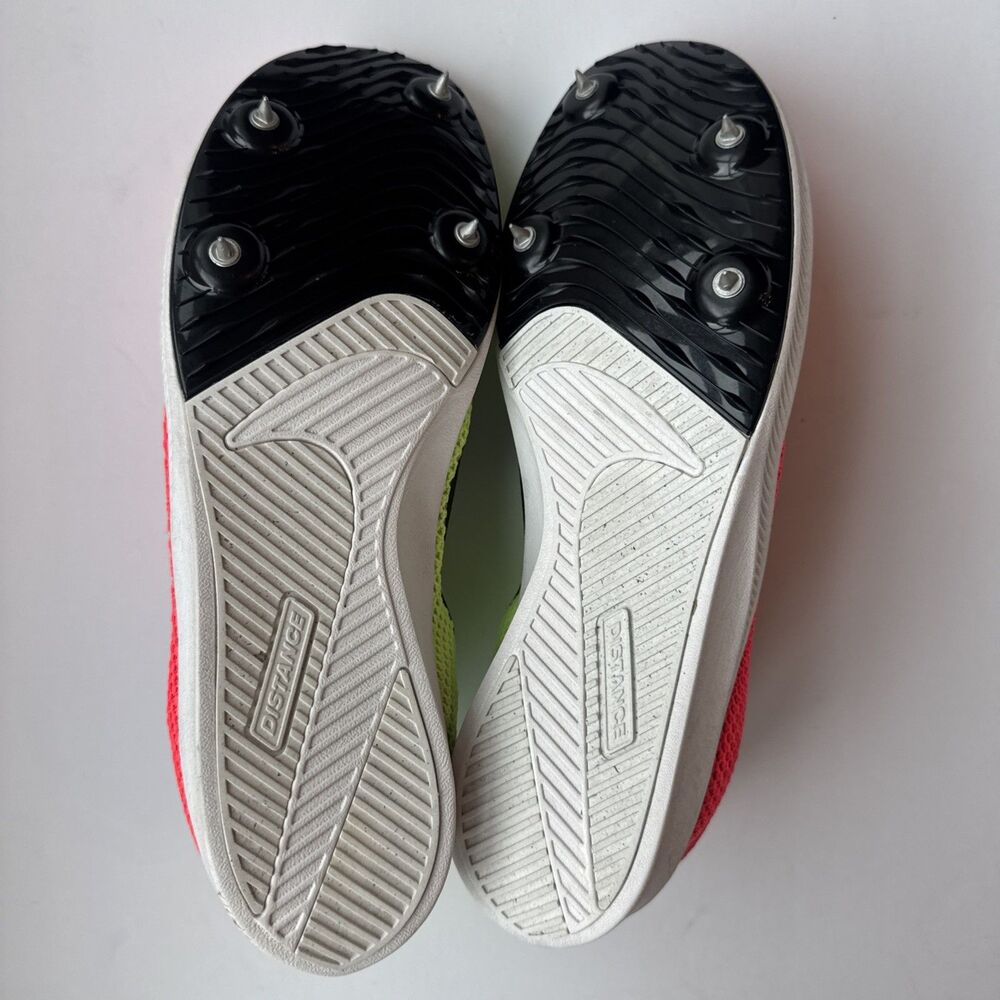 Nike Zoom Rival Distance DC8725-601 Red Volt Running Spikes Shoes Men's Size 8.5 - Picture 6 of 7